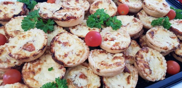 Homemade Cheese and Tomato Tartlets